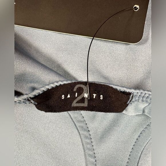 NWT Women’s Two Swimsuit Tops - Blue - 1 Bikini/ 1 Tankini - Size Large & XL - Picture 8 of 8